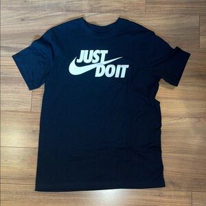 Nike Black 'Just Do It' Men's T-Shirt